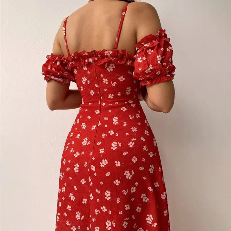 Scarlett Bloom Midi Dress